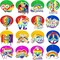 30 Pcs Gay Pride Decorations Hanging Swirls,(NO-DIY Gay Pride & LGBTQ Party Supplies)